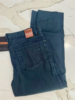 NEW Zegna Slim Roccia Jeans New With Tags Retail $750 Size 36